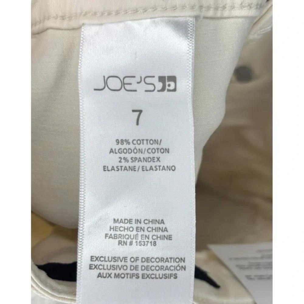Joe's Jeans Girls‎ Bari Shorts High Rise White Vintage Cotton NWT Size 7